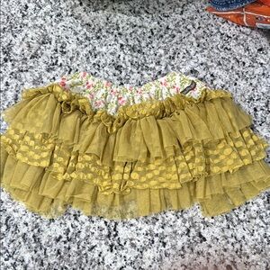 Matilda Jane Serendipity‎ Floral and Ruffled Skirt, size 6